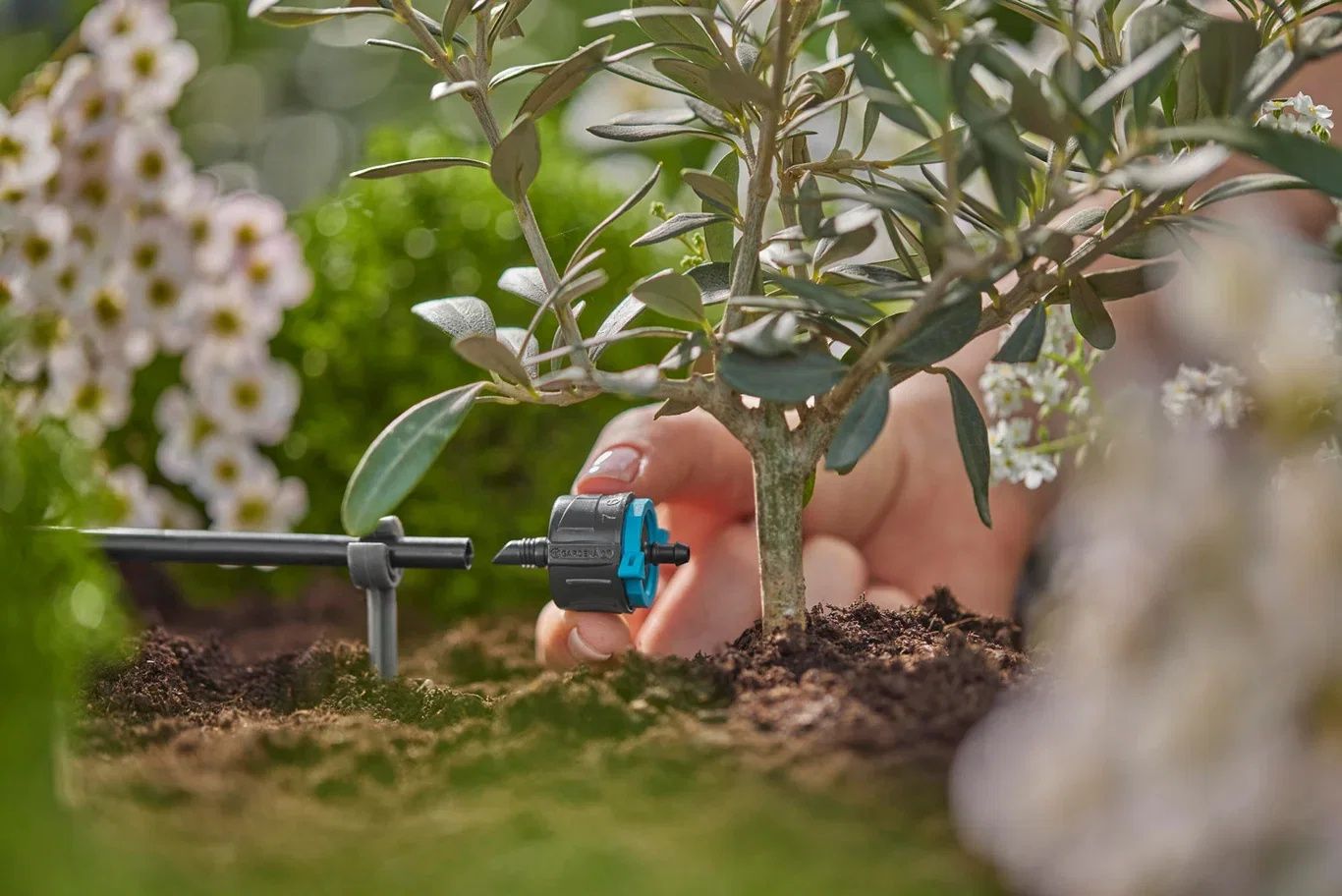 Drypphode justerbart enderør GARDENA