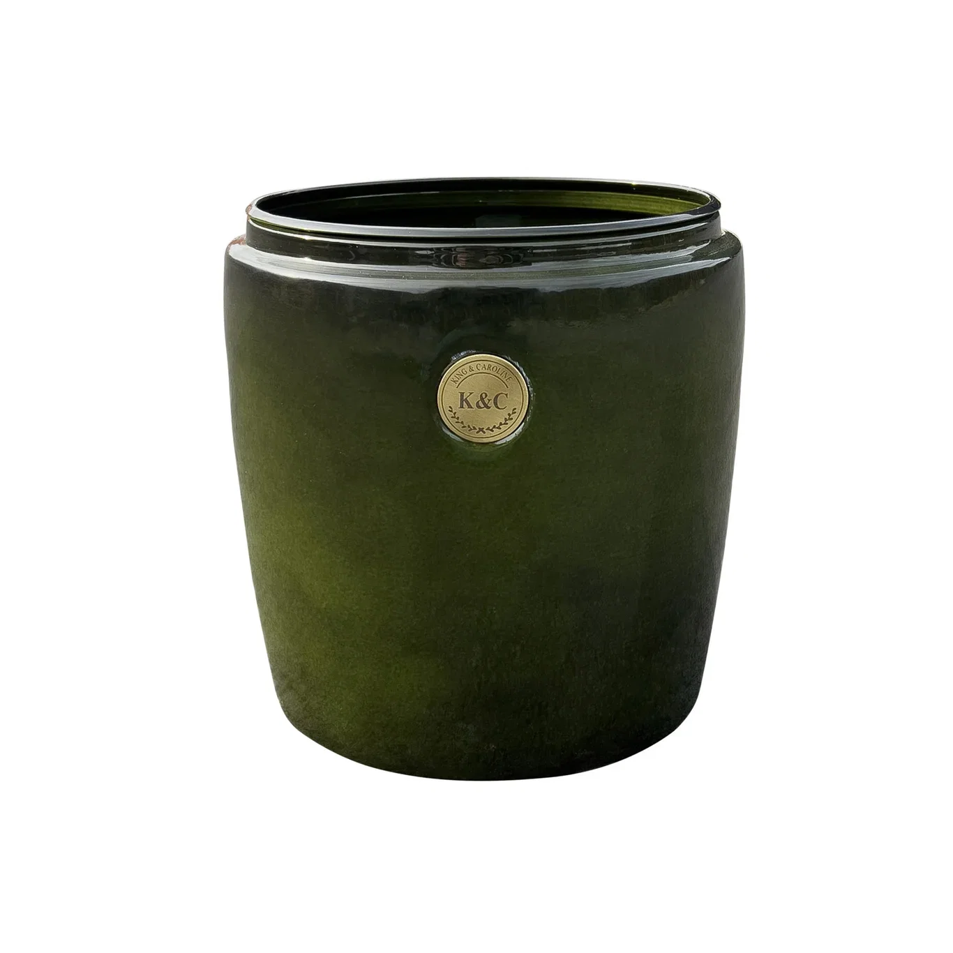 K&C metal pot D20 green