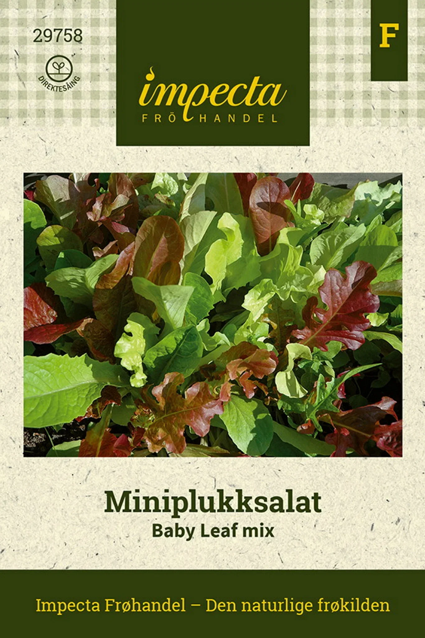 Miniplukksalat Baby Leaf mix