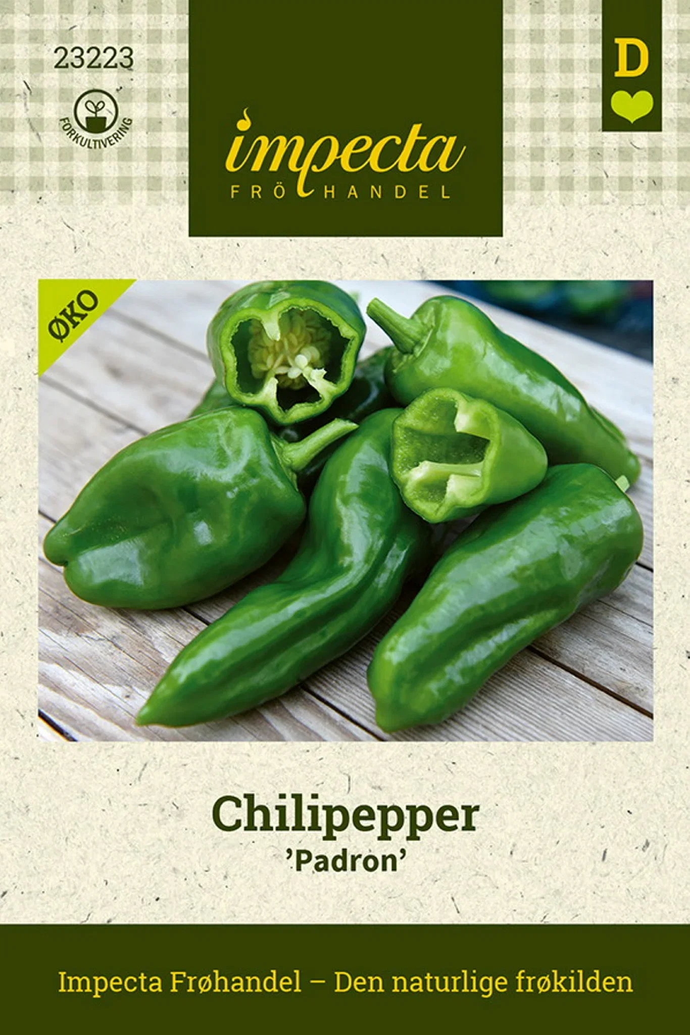 Chilipeppar 'Padron'