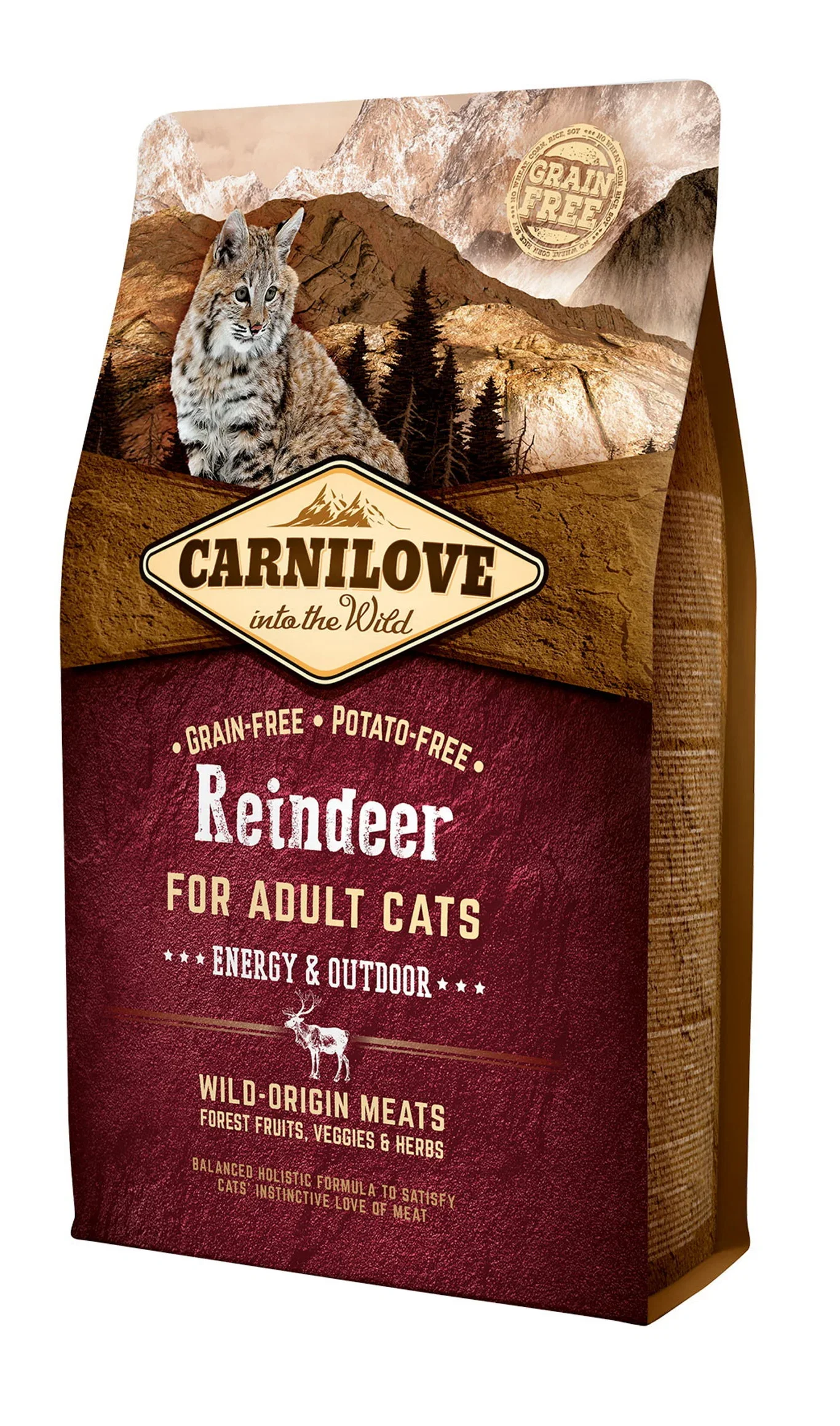 Carnilove Reindeer Adult -Energy-Outdoor 2 kg