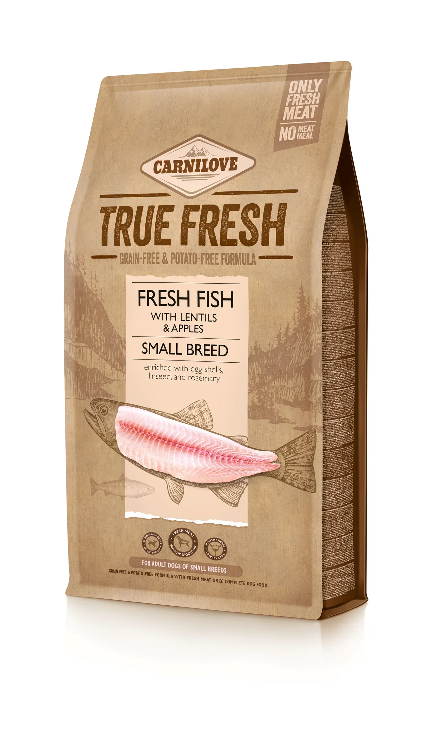 Carnilove TRUE FRESH FISH Adult Small Breed 1,4 kg