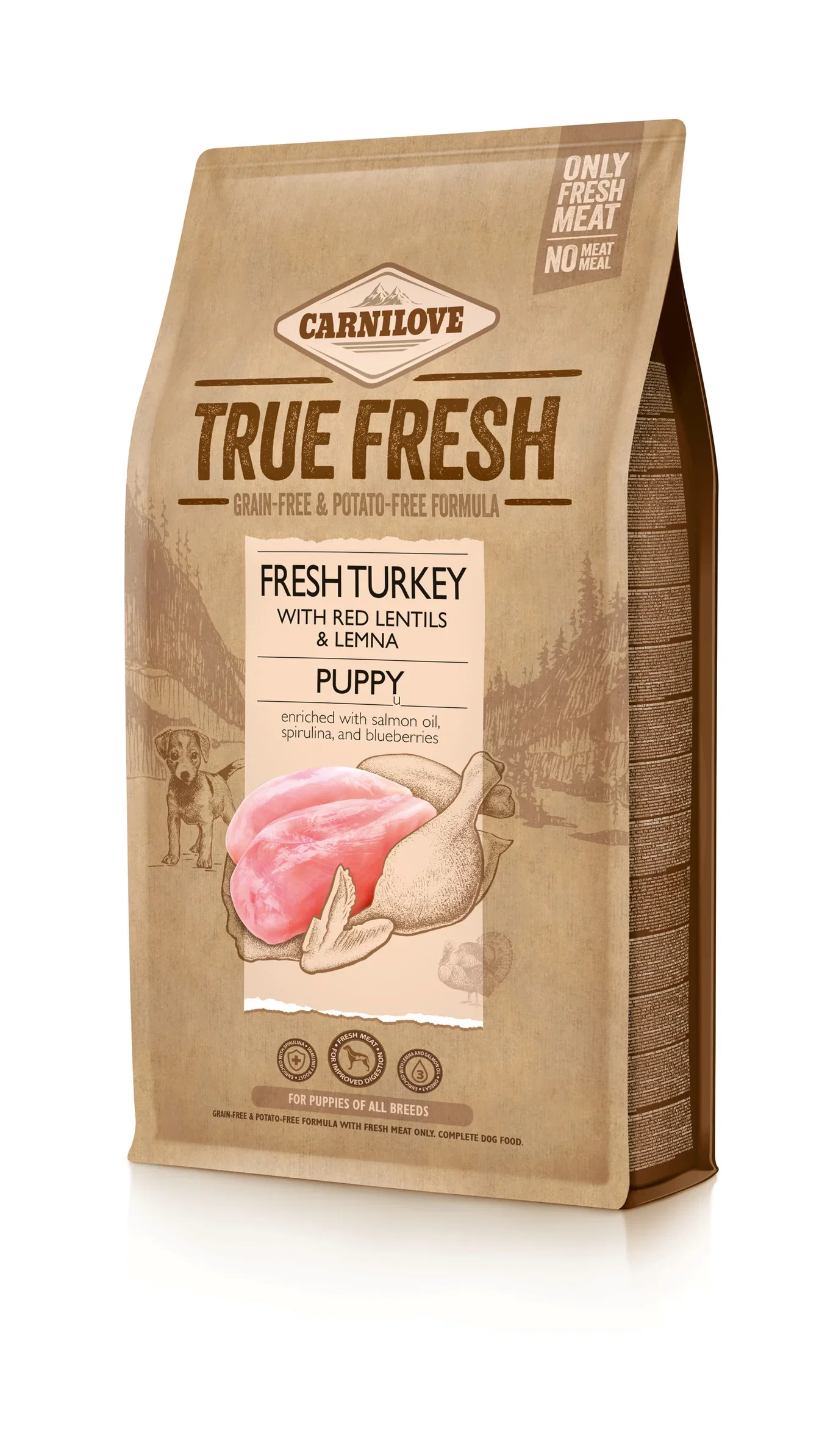 Carnilove TRUE FRESH TURKEY Puppy 1,4 kg