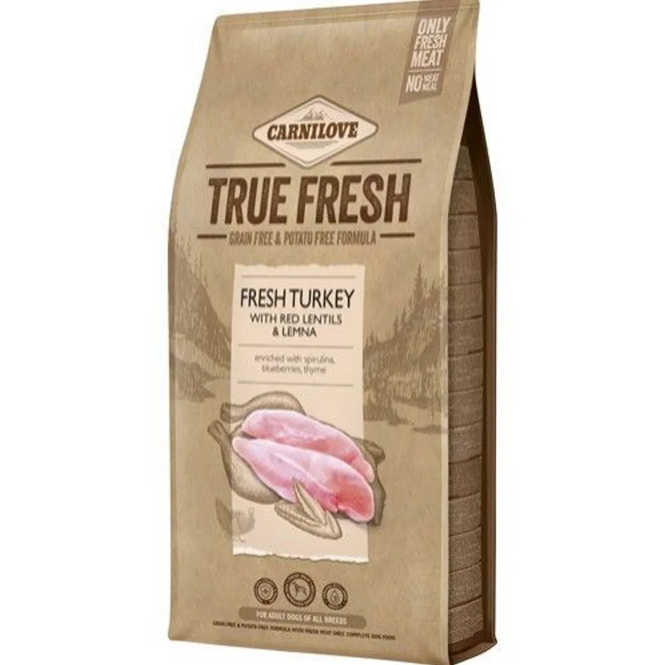 Carnilove TRUE FRESH TURKEY for Adult dogs 11,4 kg