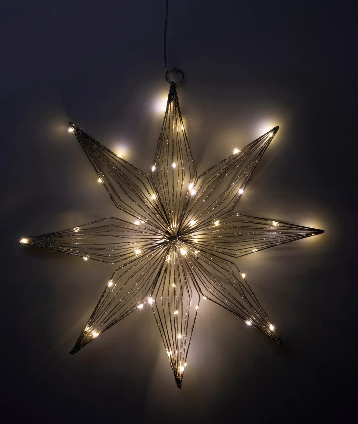 Adventstar Metal Champagne Gold 70cm