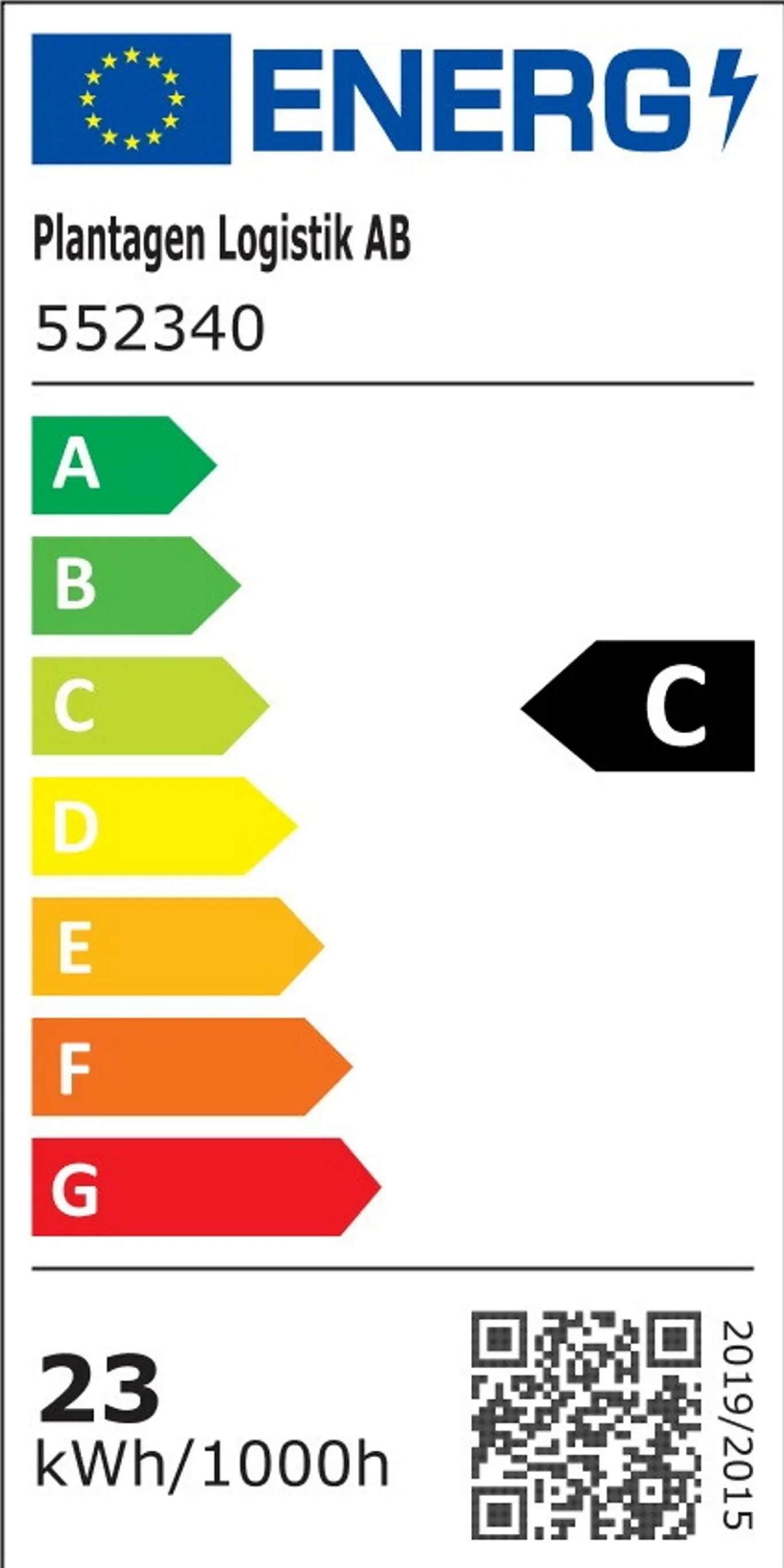 Plantelys LED -list