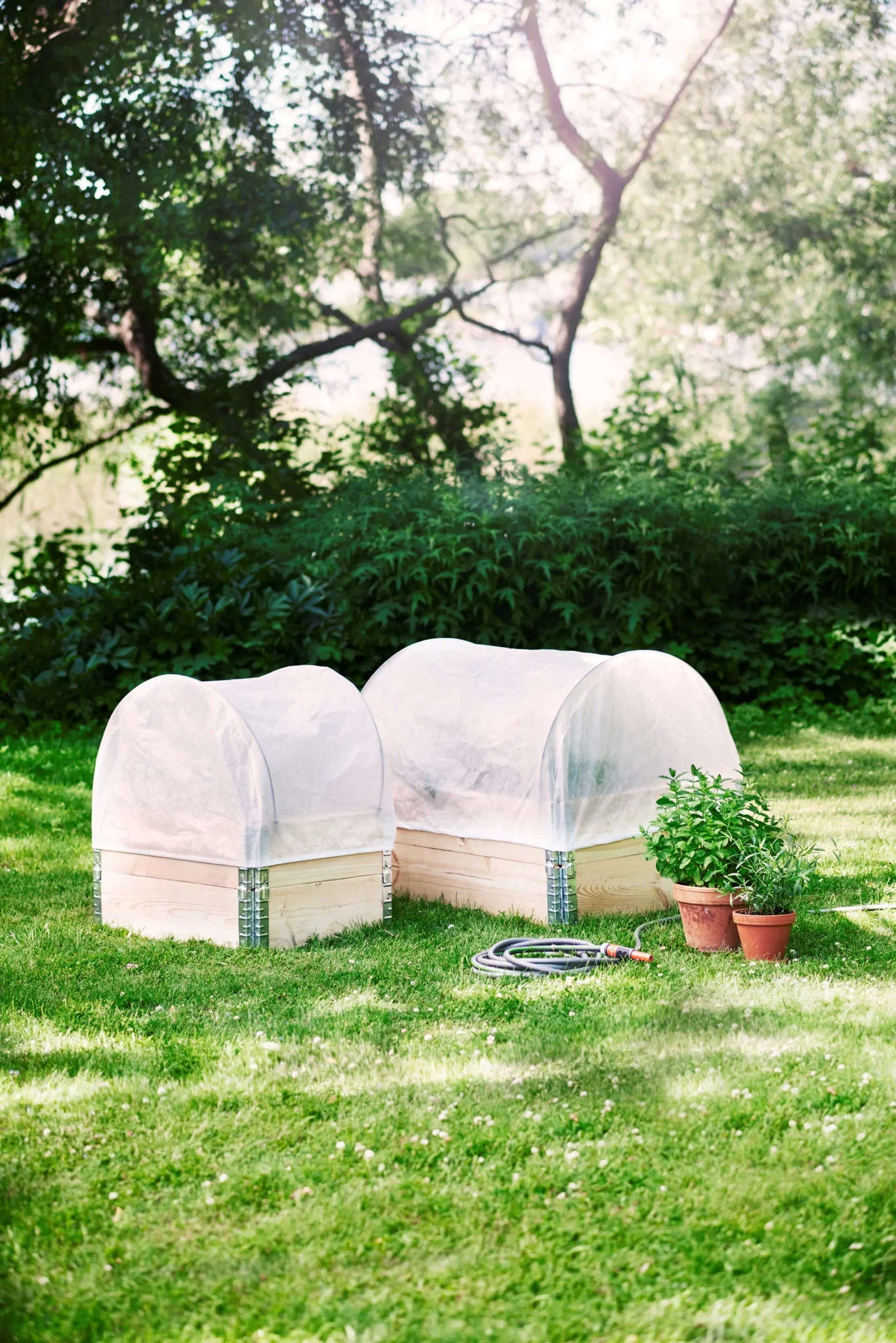 Fiberduk plantekasse