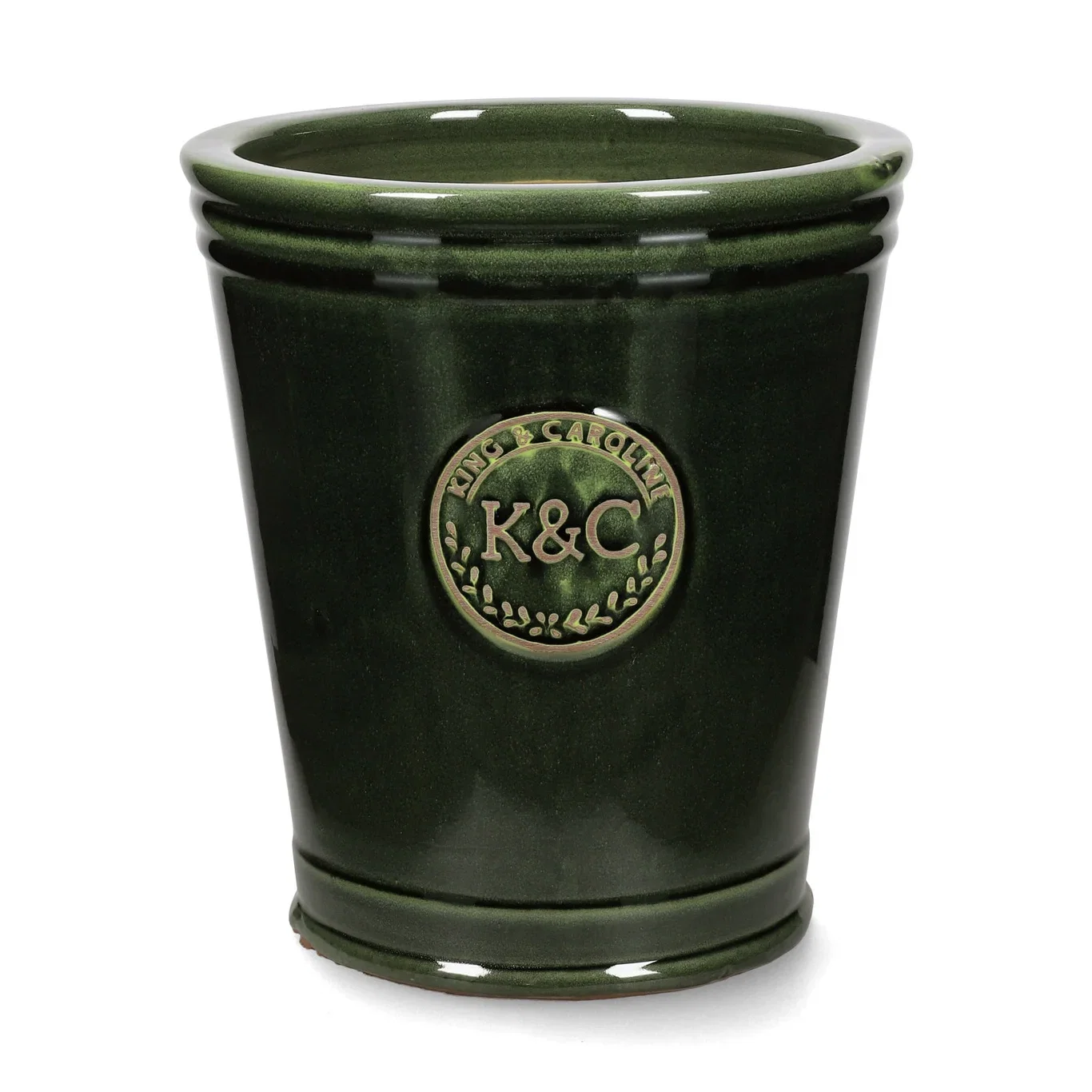 K&C ceramic pot D29 green