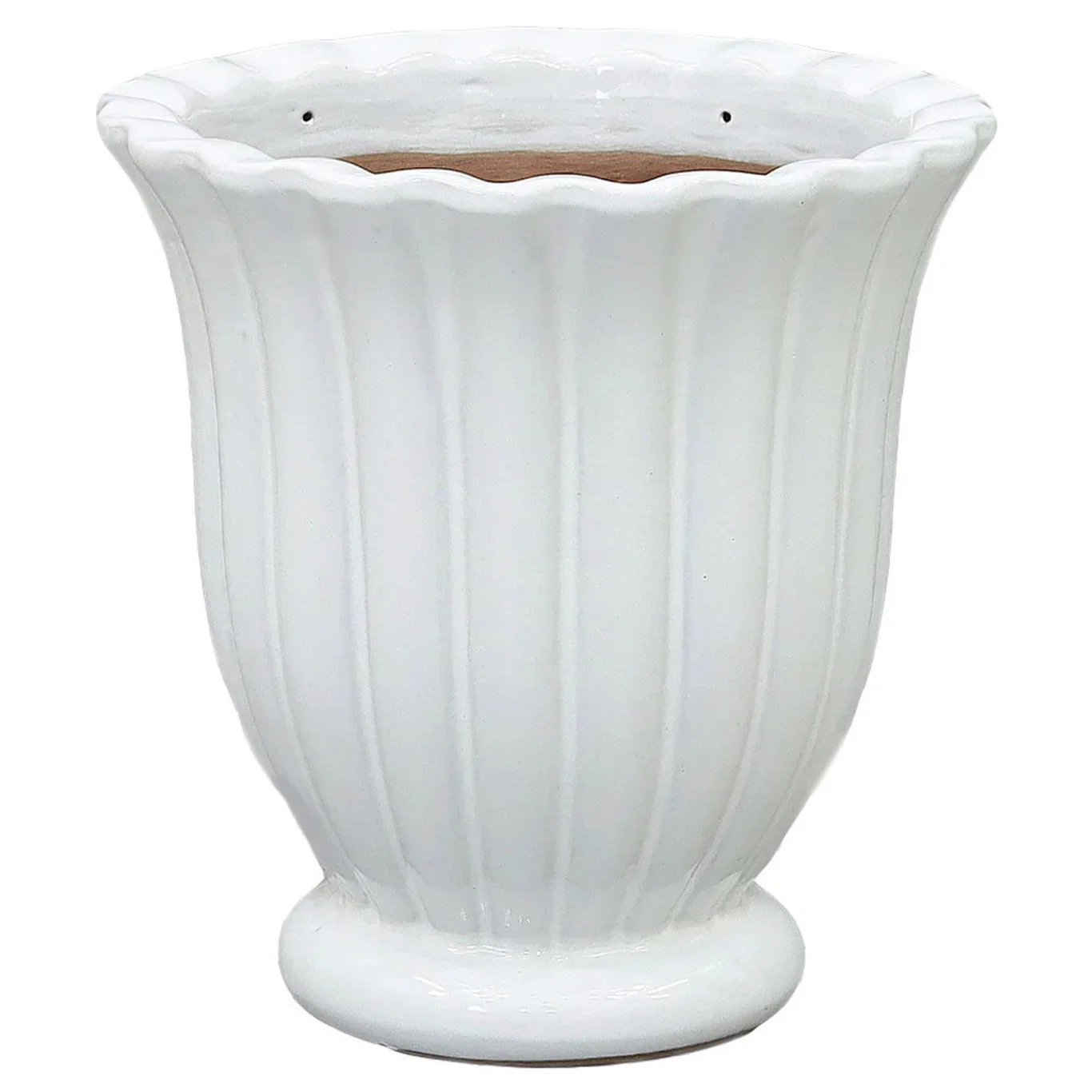 Ulrikke pot D29 white
