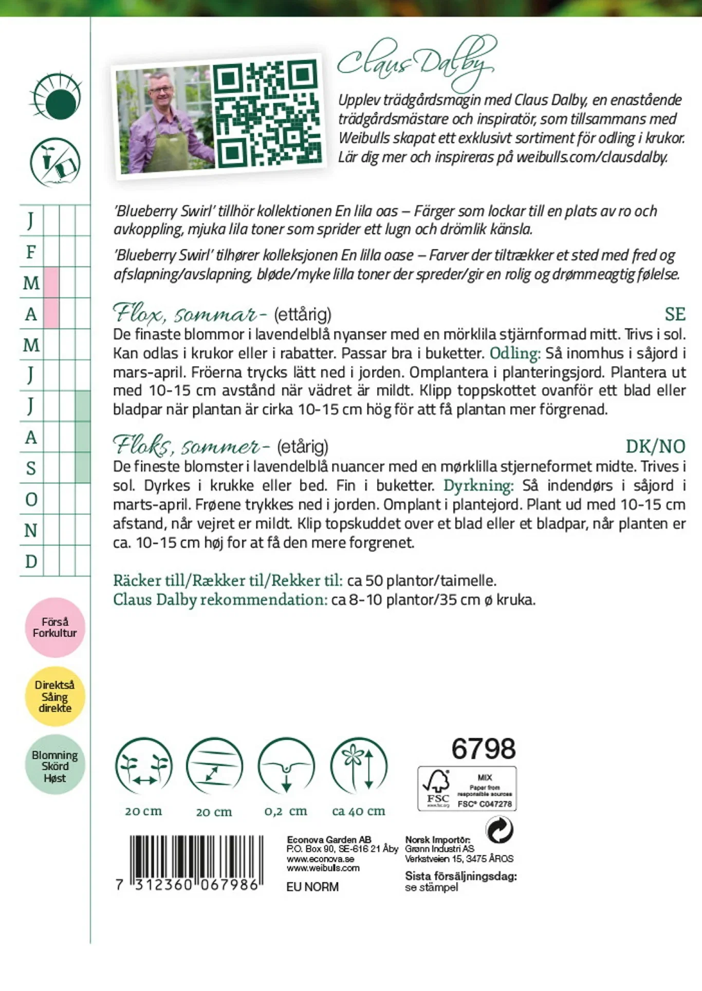 Flox Blueberry Swirl