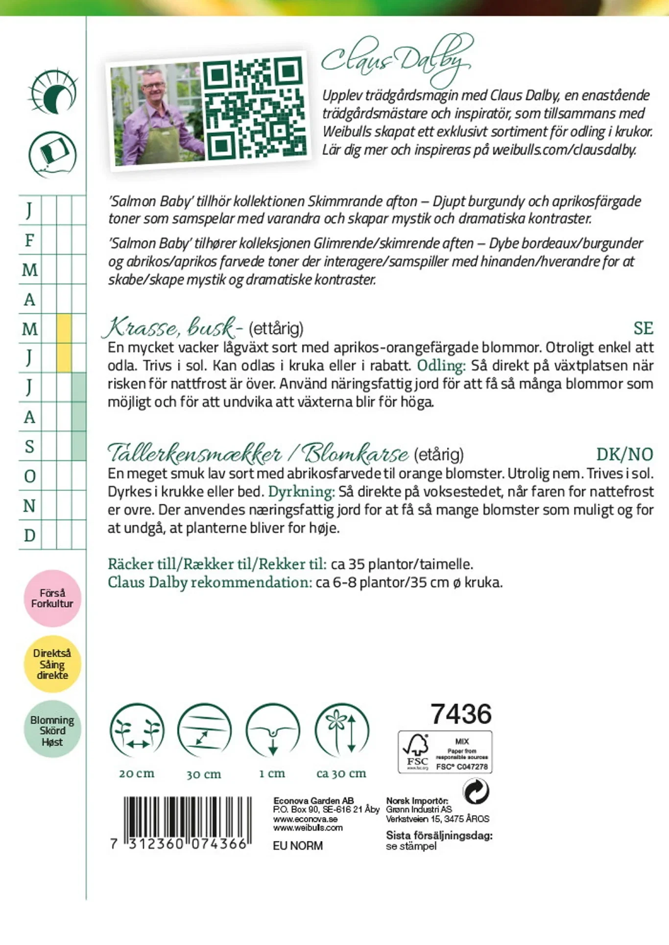 Buskkarse 'Salmon Baby'