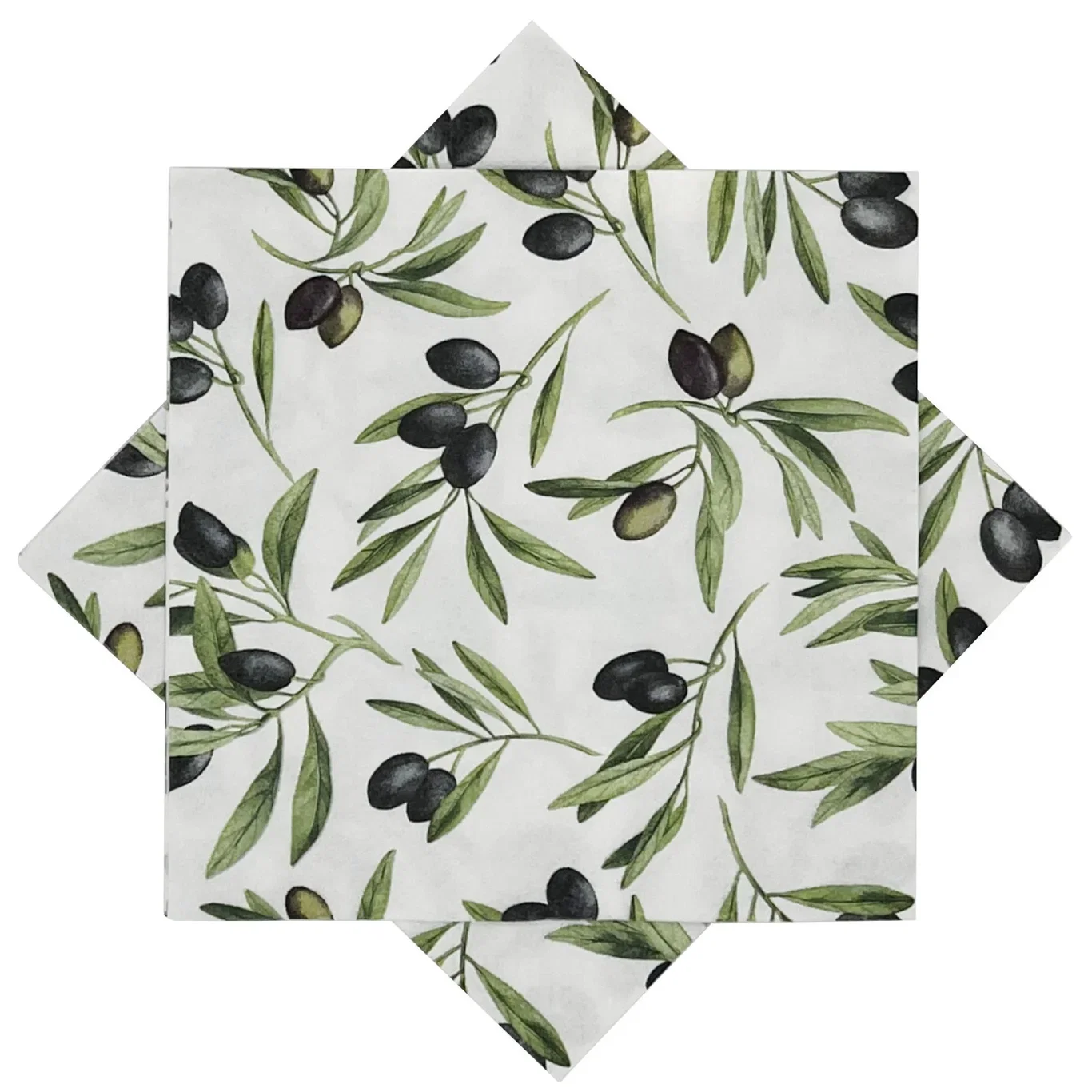 Serviett oliven