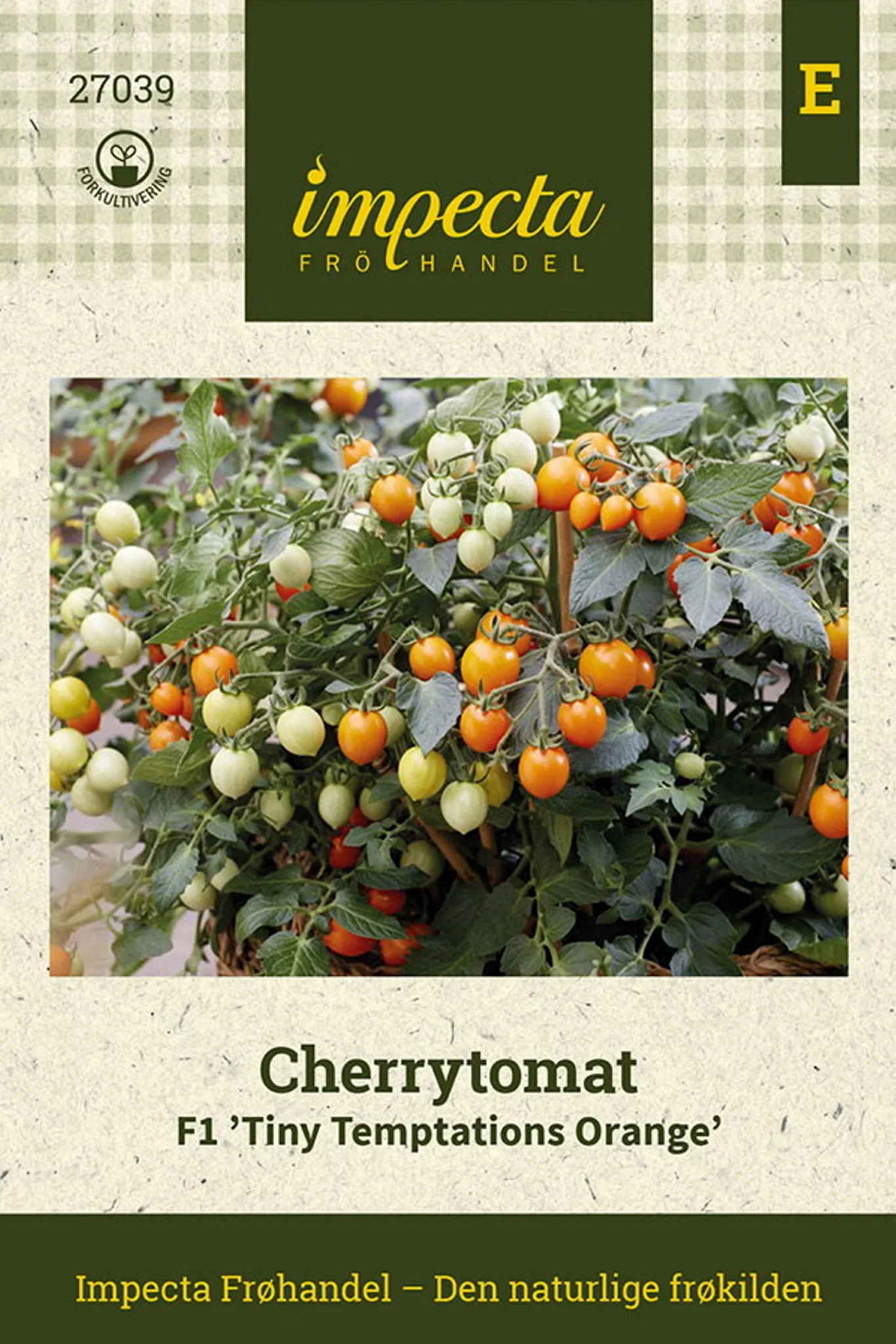 Cherrytomat F1 'Tiny Temptations Orange'