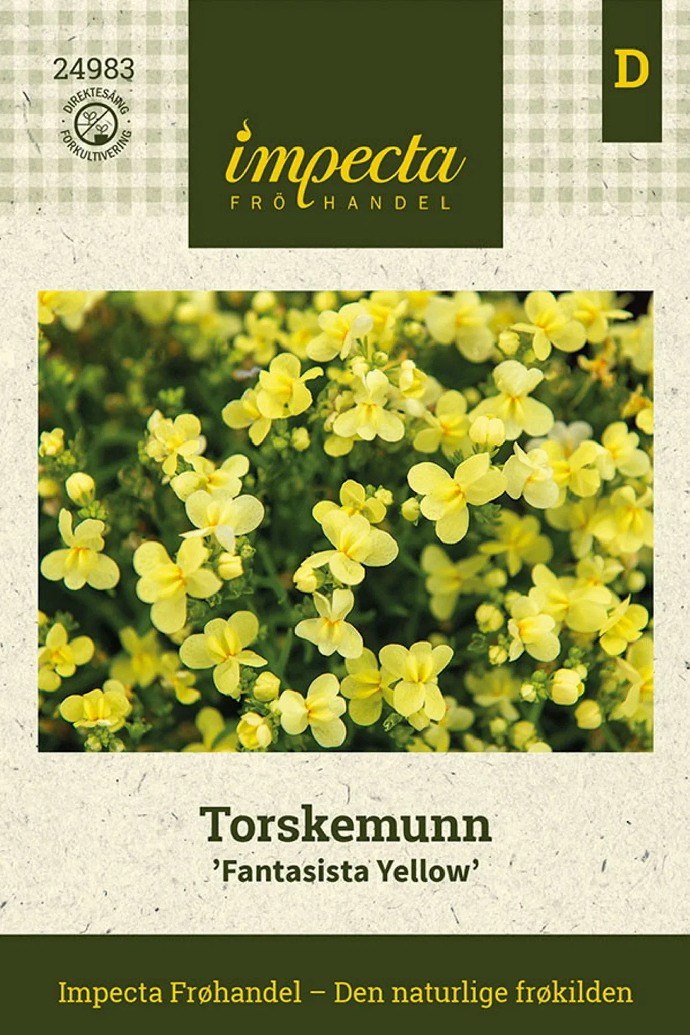 Torskemunn 'Fantasista Yellow'