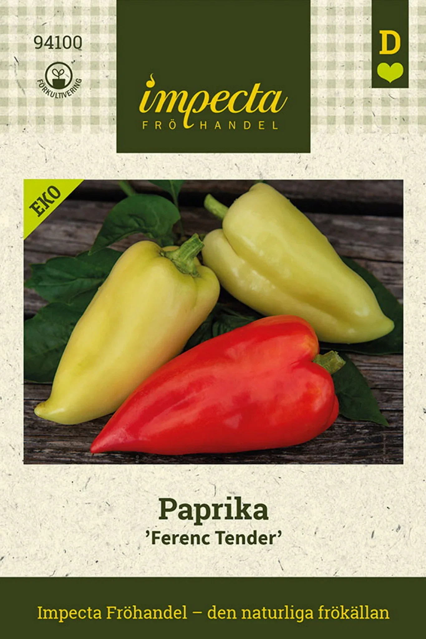 Paprika 'Ferenc Tender'