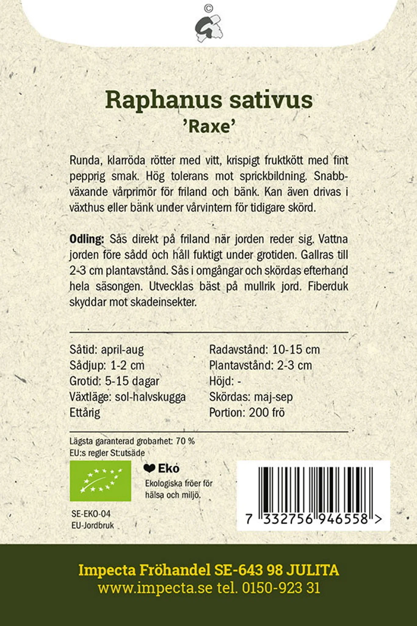 Rädisa 'Raxe'