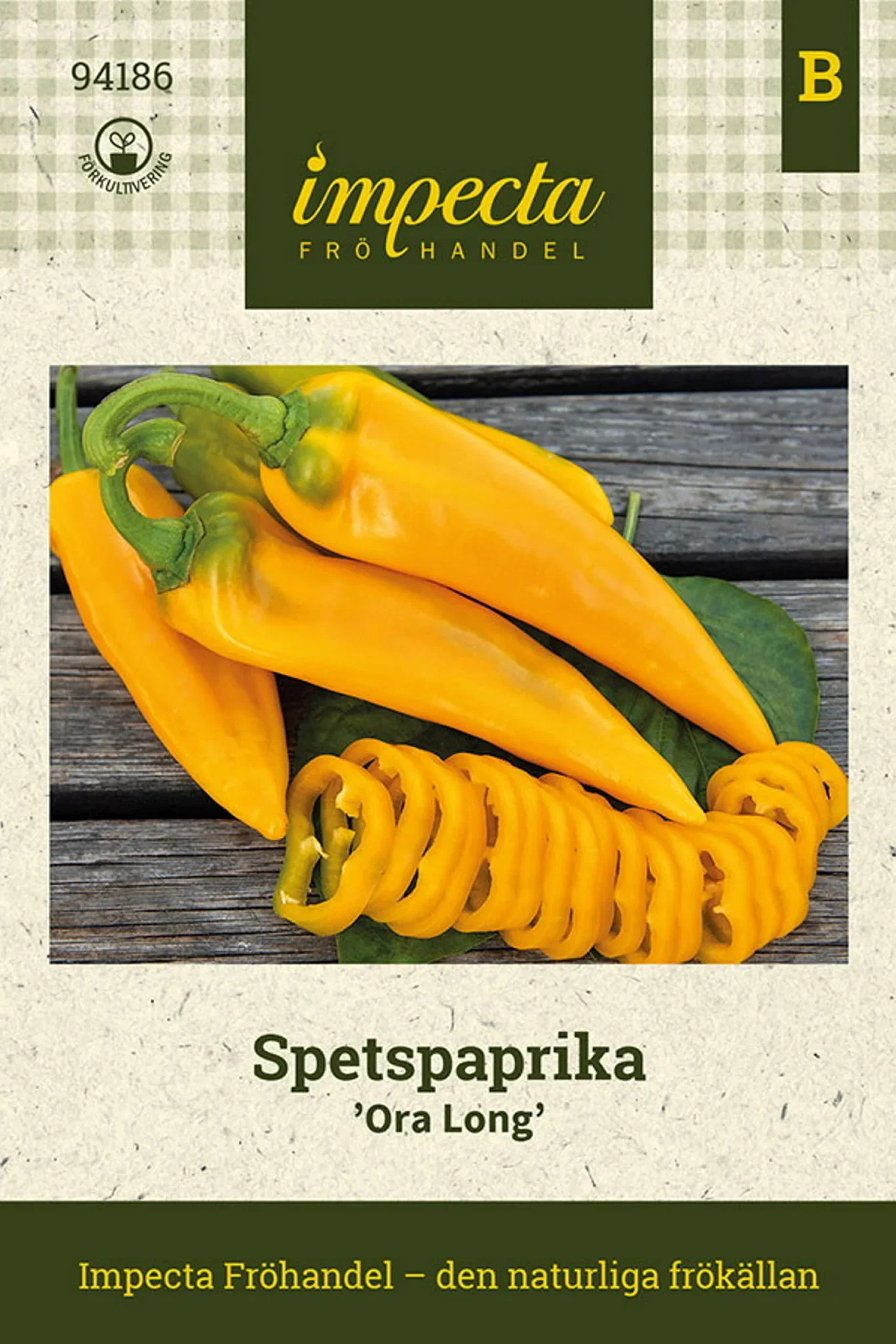 Søt pepper 'Ora Long'