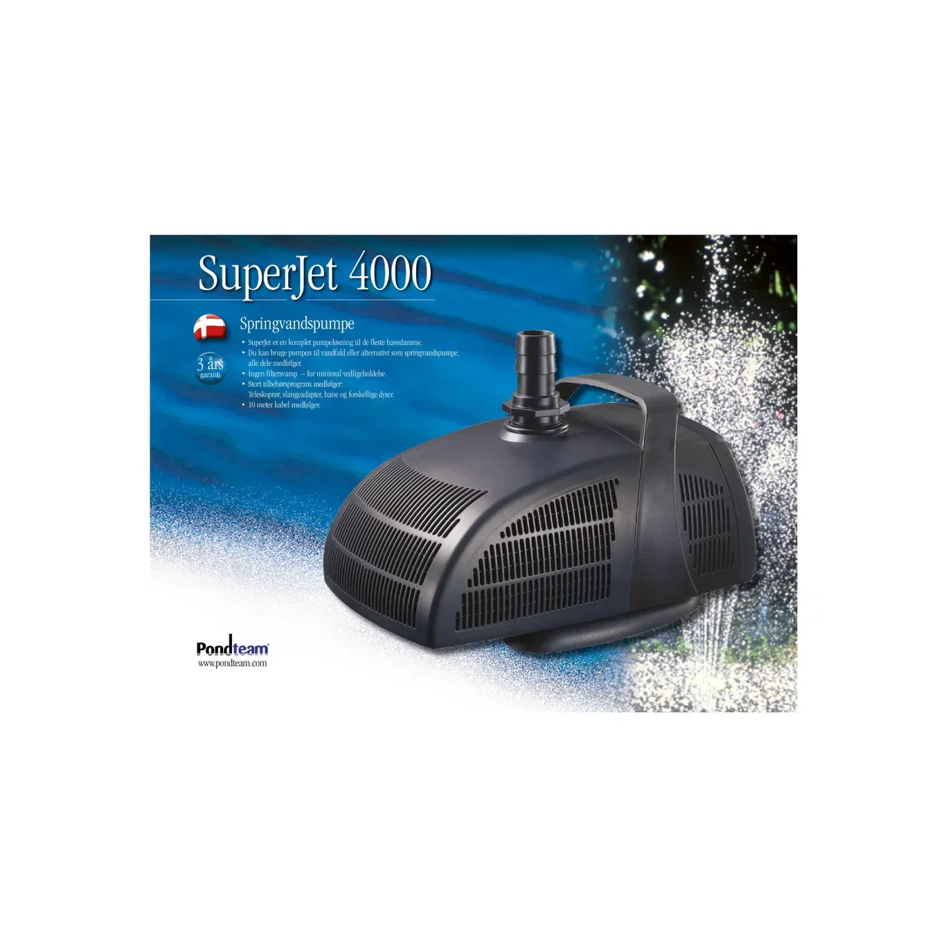 Fontenepumpe Superjet 4000