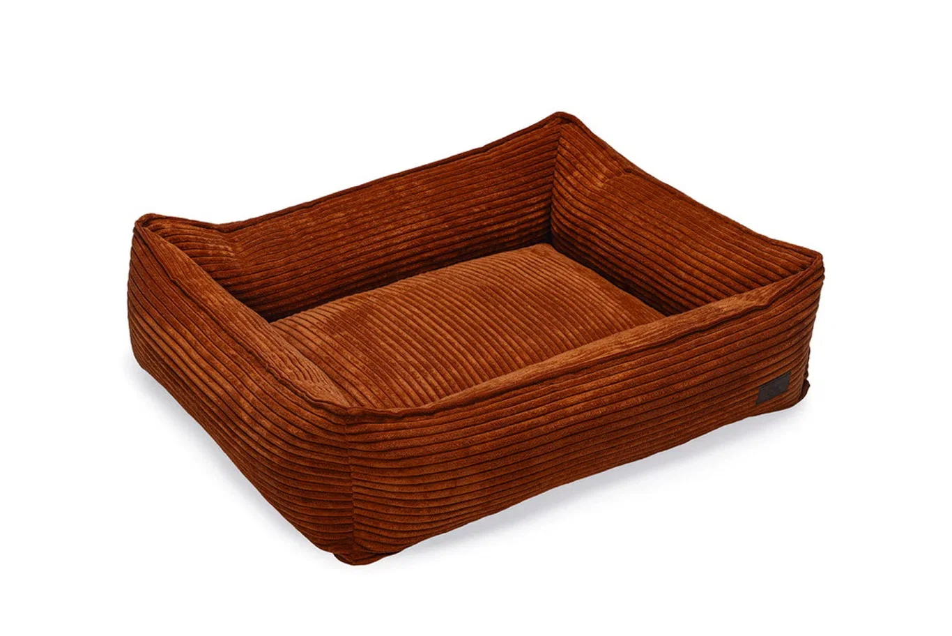 DBL REST BED RIBBED TERRA 80X70X22
