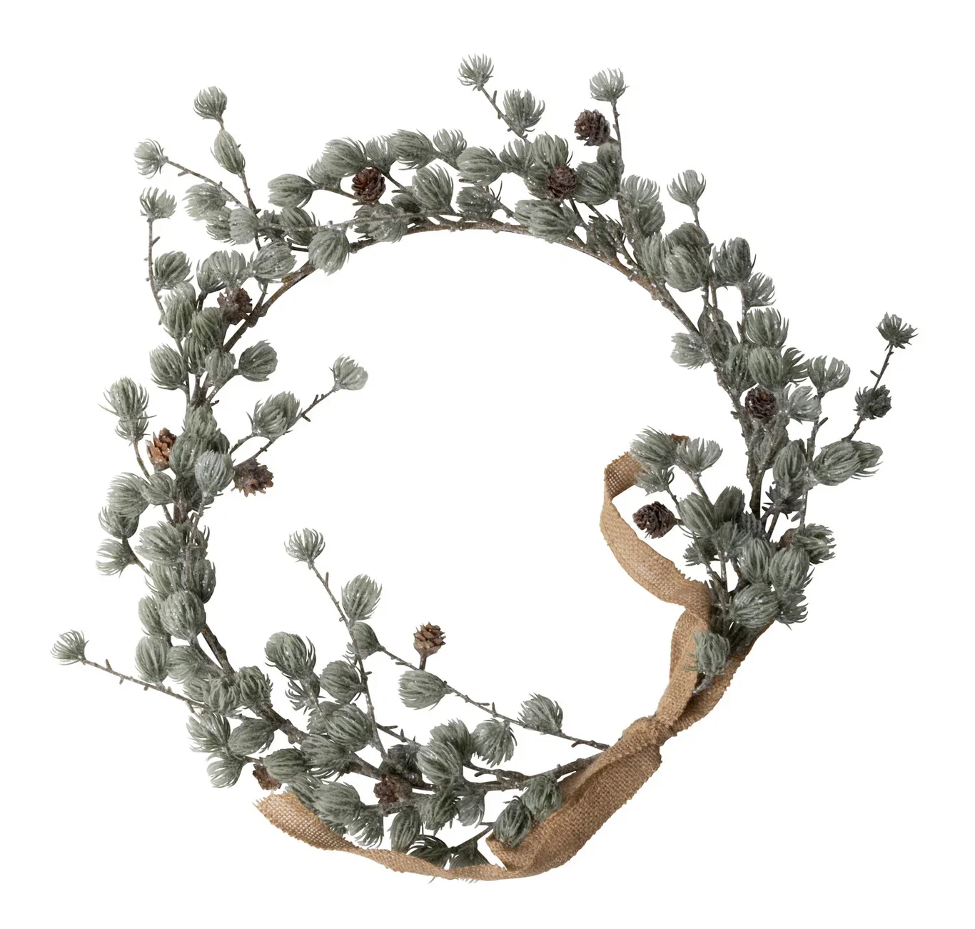 Krans frostet lerk, kunstig