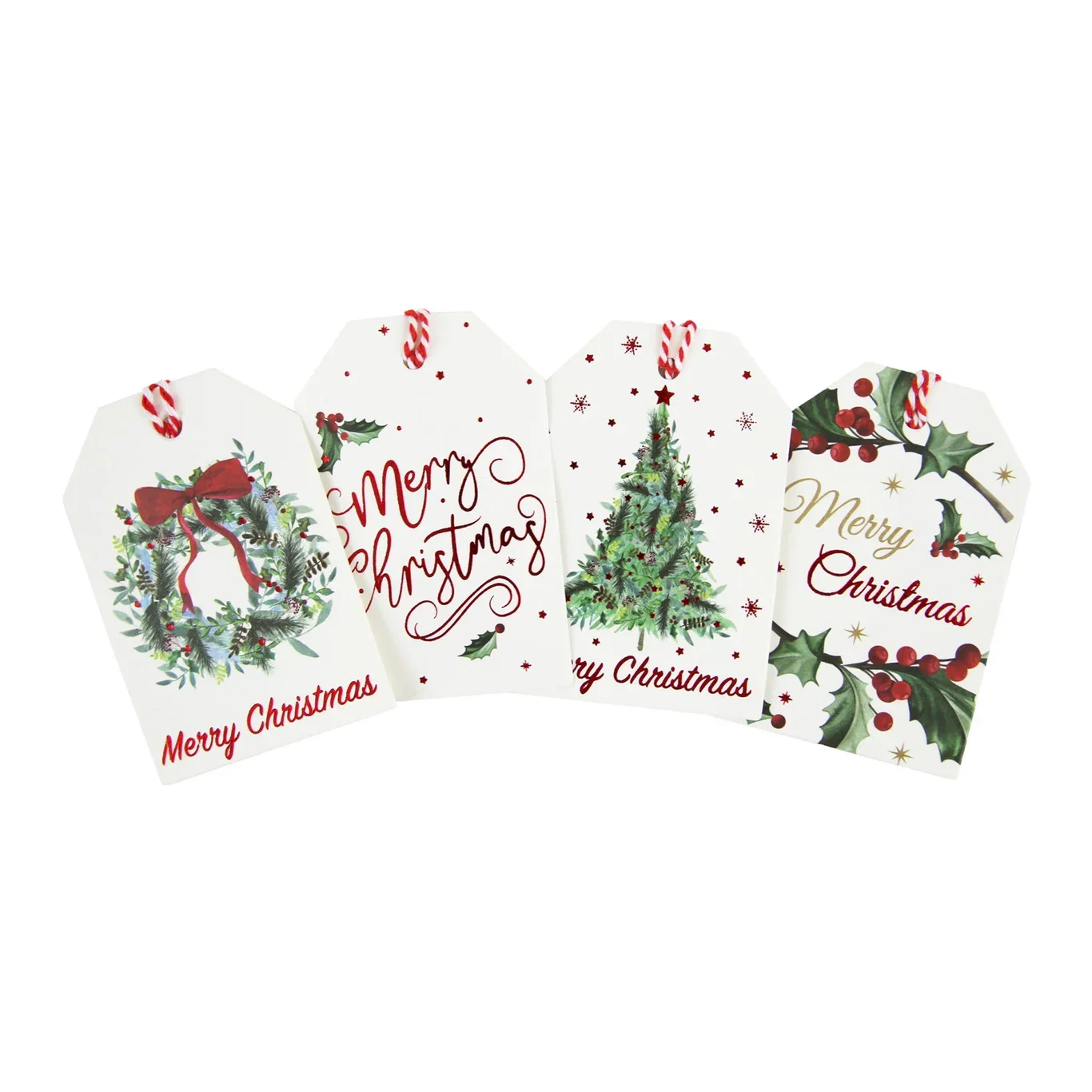 Julegavelapper hengende