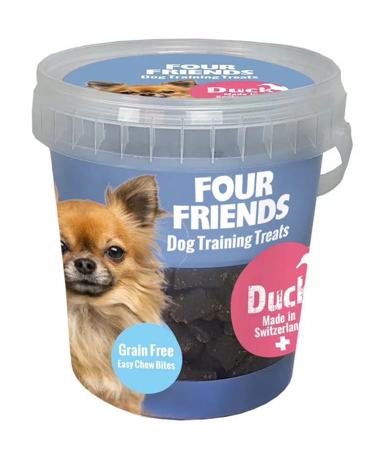 Hundegodteri Training treats and FourFriends