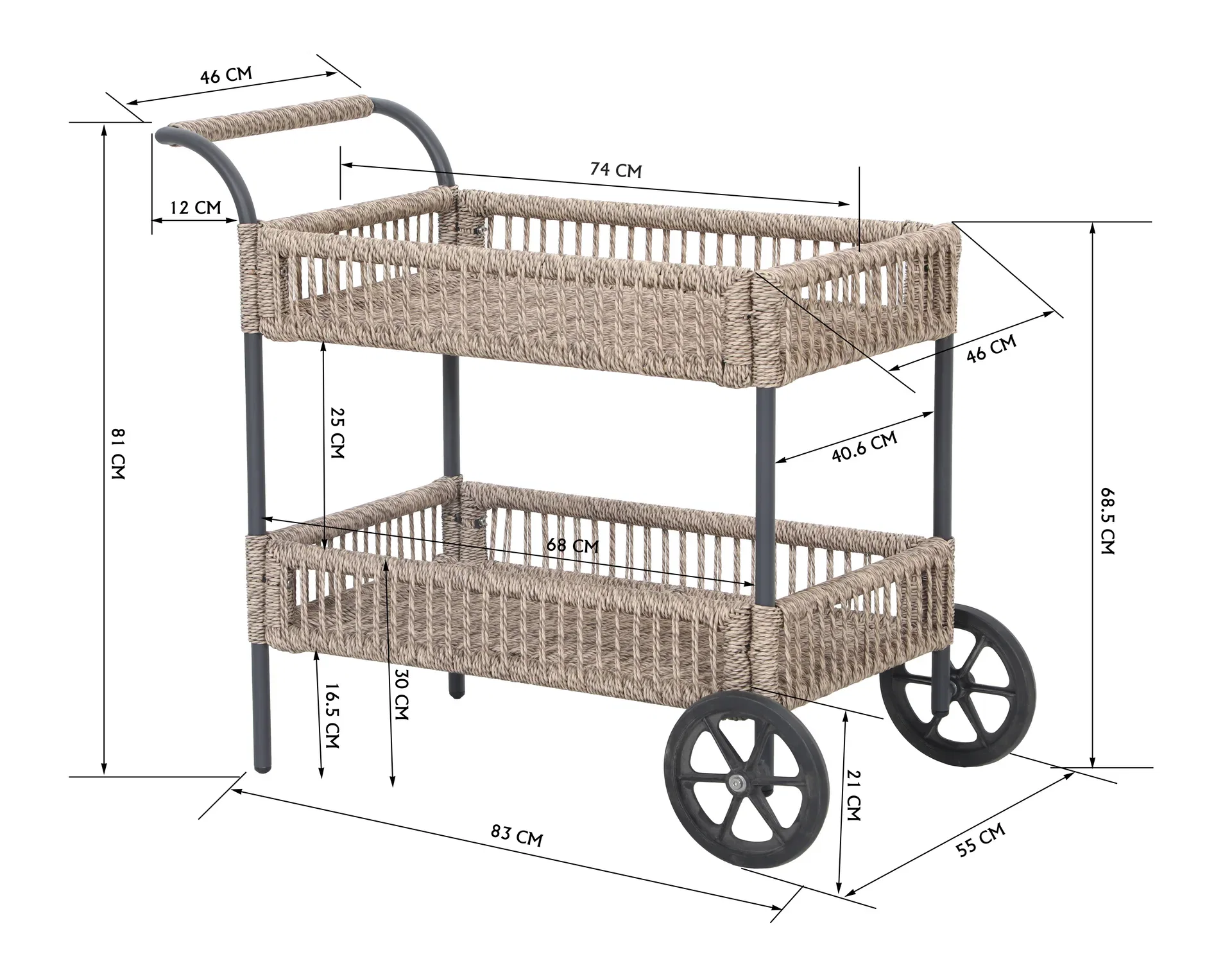 Serving Trolley Vikan