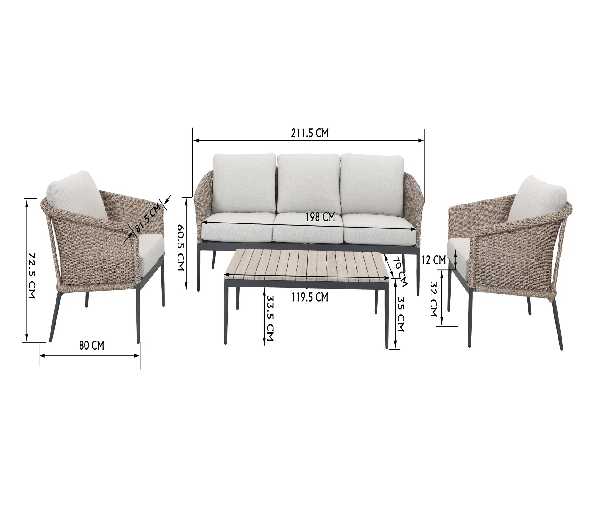 Sofa Set Vikan