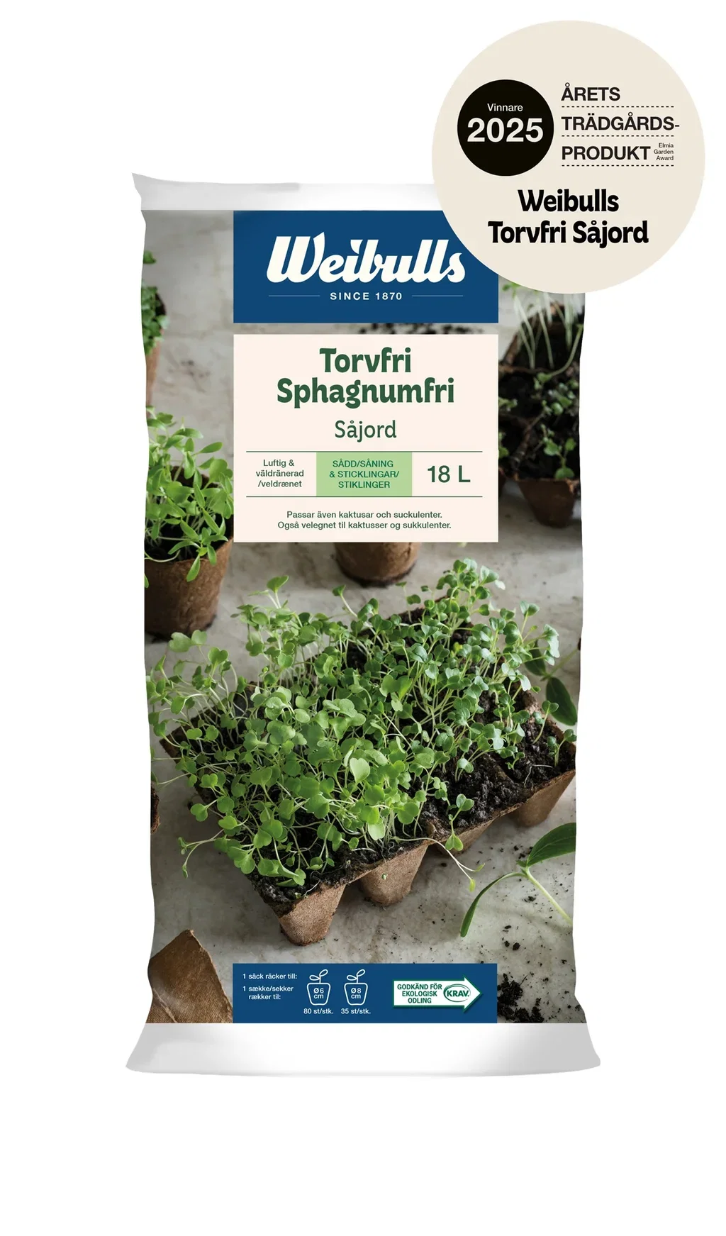 Peat free sowing soil