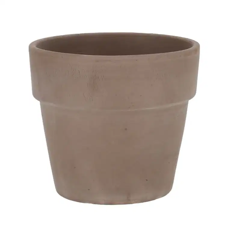 Aromi pot D16 terracotta grey