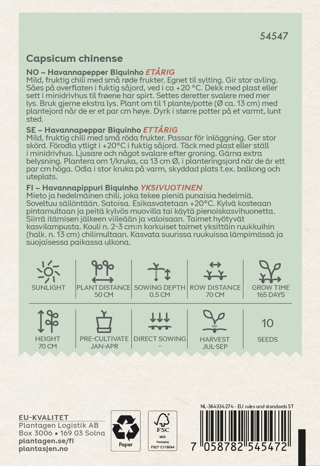 Havannapepper Biquinho