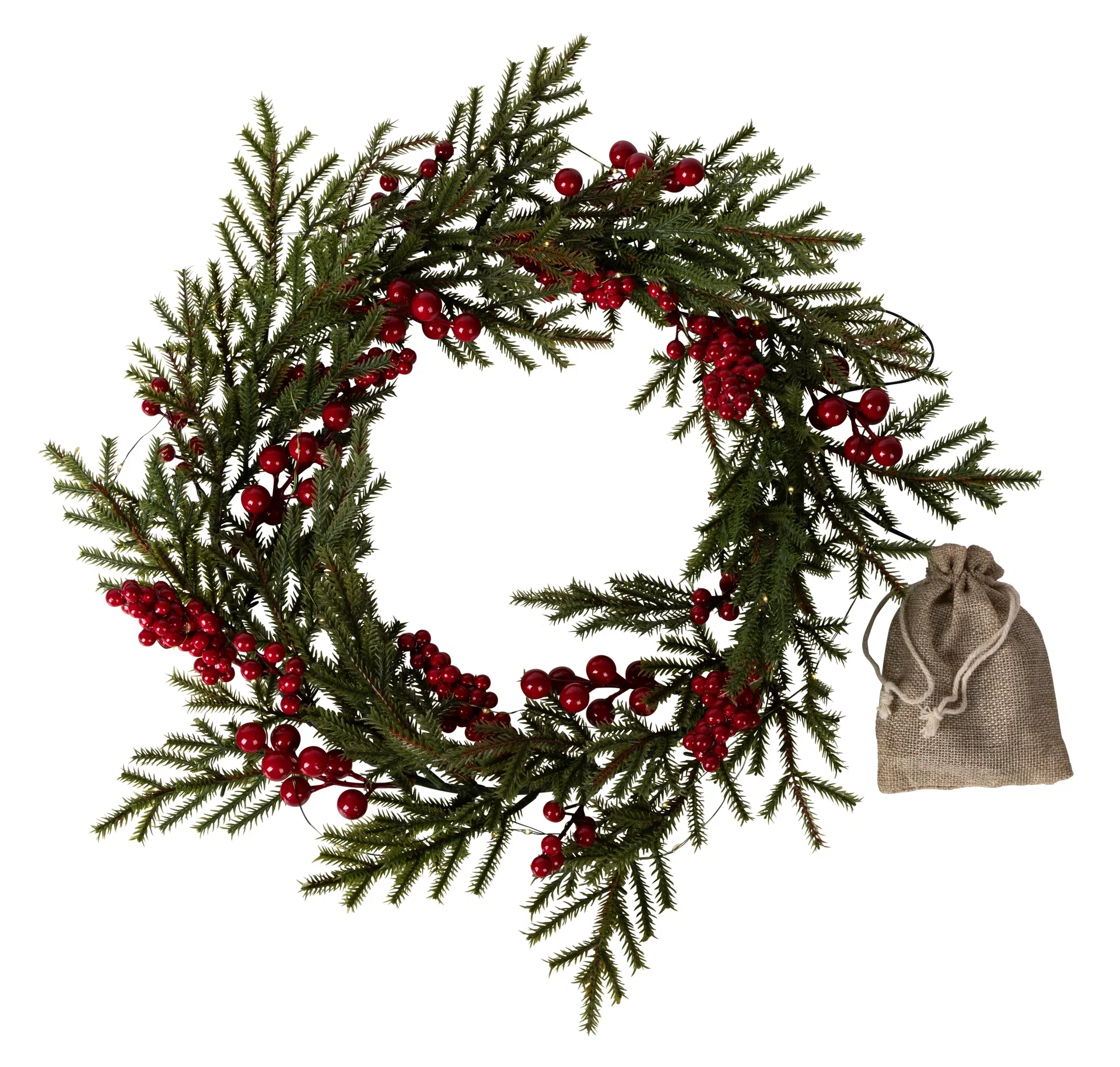 Julekrans LED